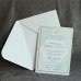 Simple Style Invitation Wedding Card Customized Greeting Card with Envelope 